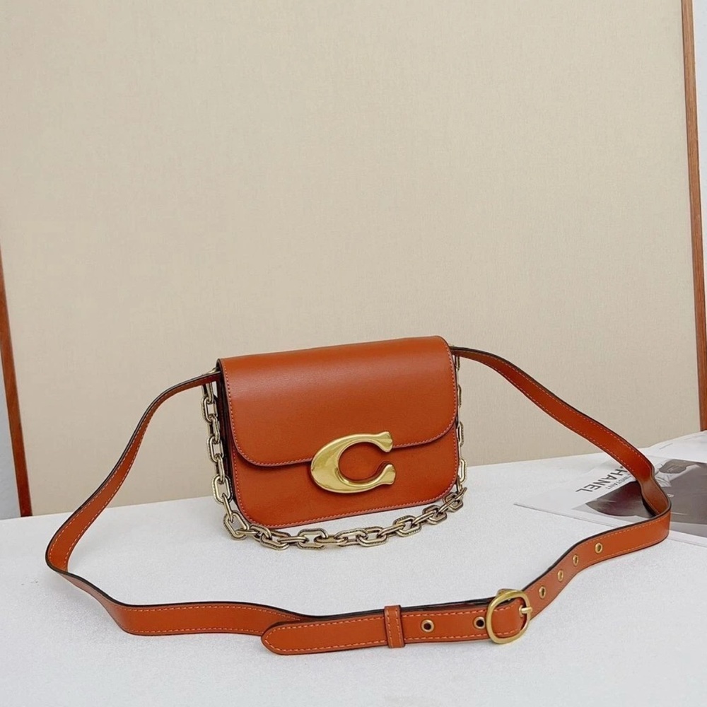 The COACH Crossbody Bag in Burnished Amber - Picture 5 of 11